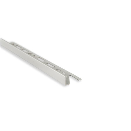 Kakellist rak alu. silvereloxerad matt 8mm 2,7m