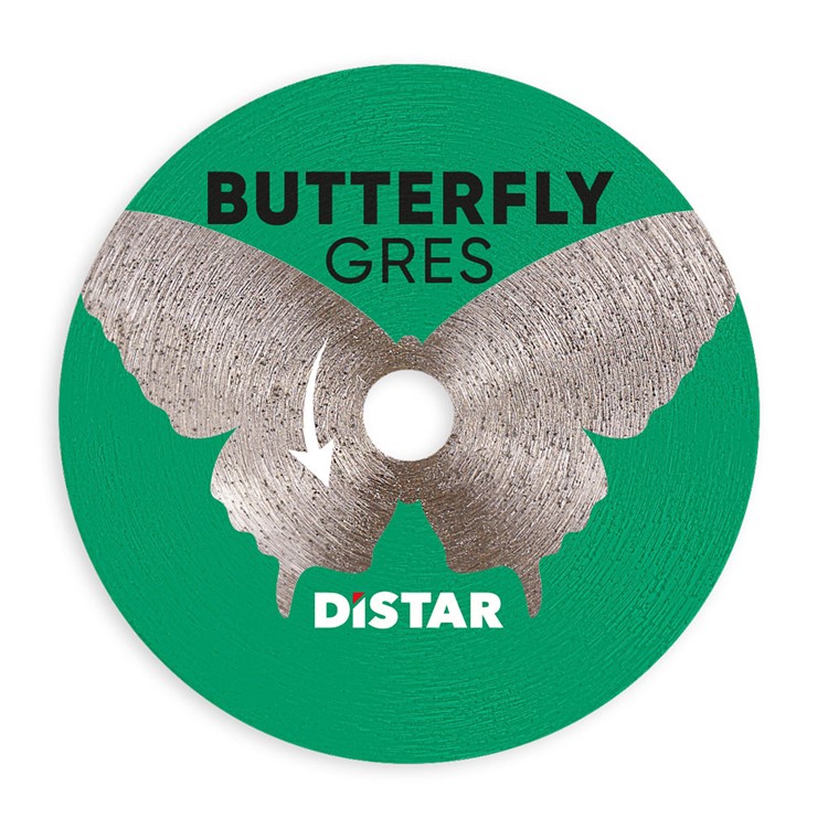 Diamantklinga Butterfly med förlängning Ø45 – produktbild